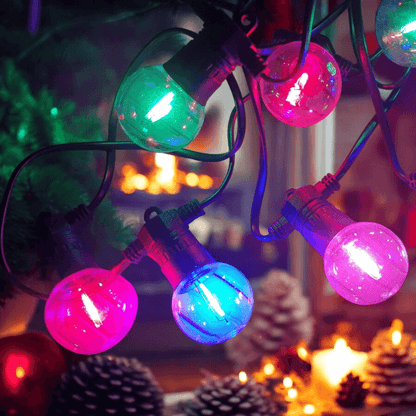 52M / 170FT "Super Festoon" Multi-Colour Festive Outdoor Connectable LED String Lights