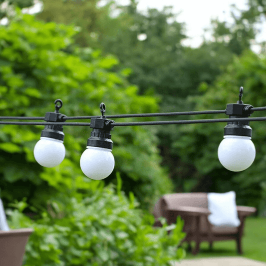 13M / 42FT "Chalky White" Connectable LED Outdoor String Lights