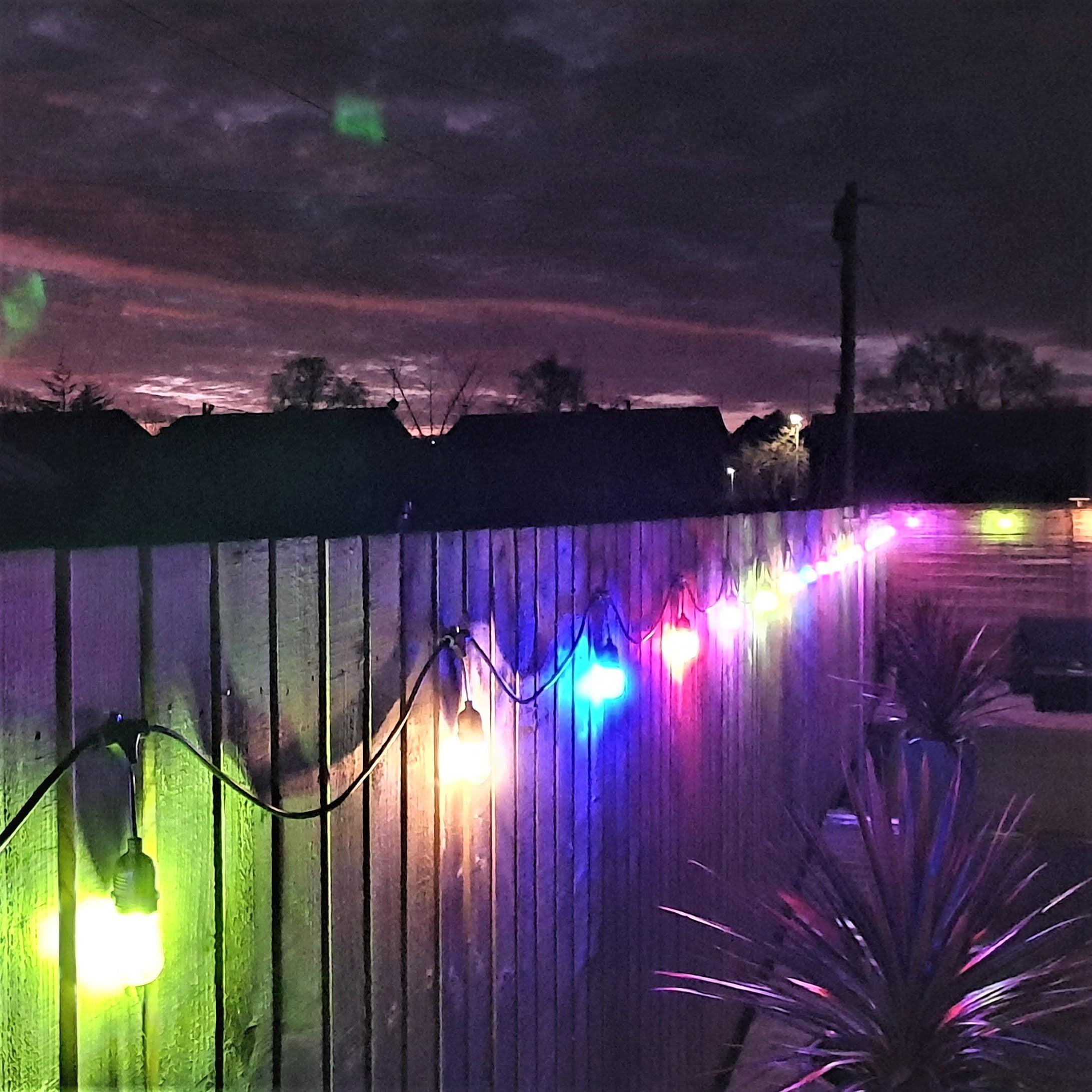 30M / 98FT Multi-Colour LED Plug-in Waterproof Heavy Duty Outdoor String Lights - Lighting Legends